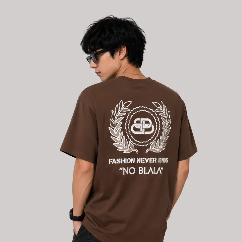 Balenciaga T-shirt (Brown) - Image 2