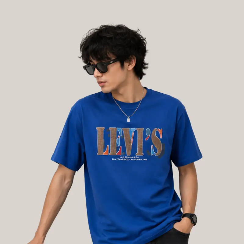 Levi's T-shirt (Blue)