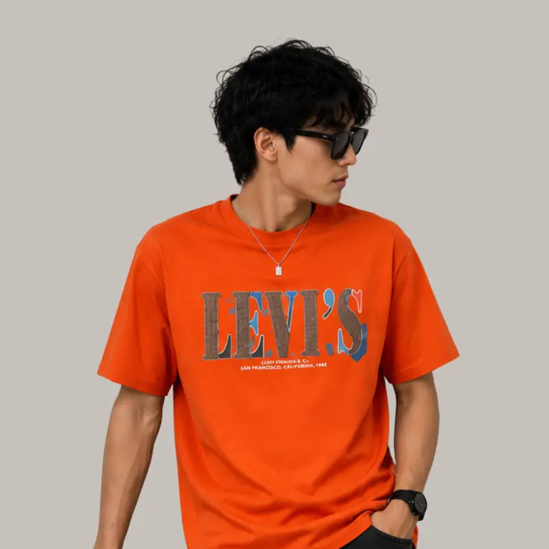 Levi's T-shirt (Orange)