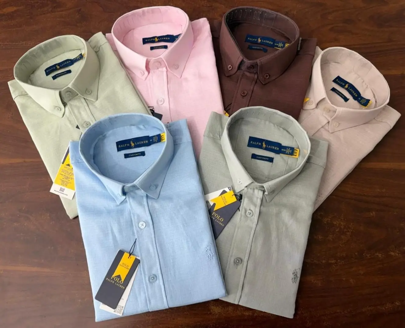 RL Polo 100% Linen Shirt (5 Colors) - Image 2