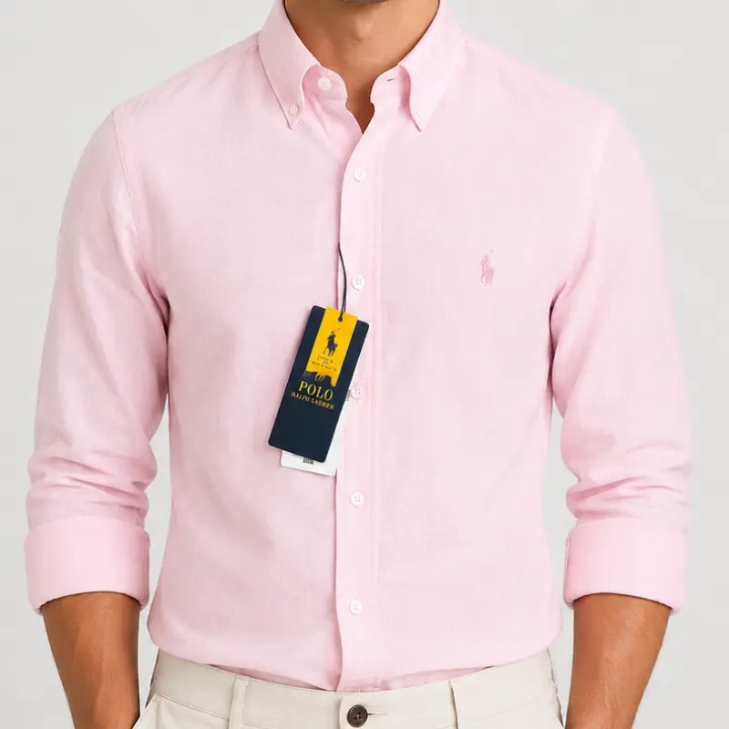 RL Polo 100% Linen Shirt (5 Colors) - Image 4